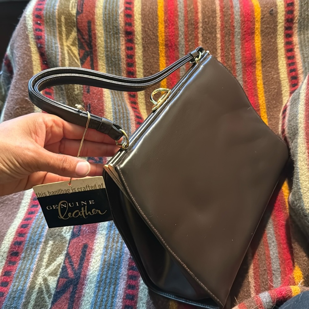 NWT Margolin Vintage Leather Purse
